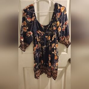 Angie Floral Dress, Small